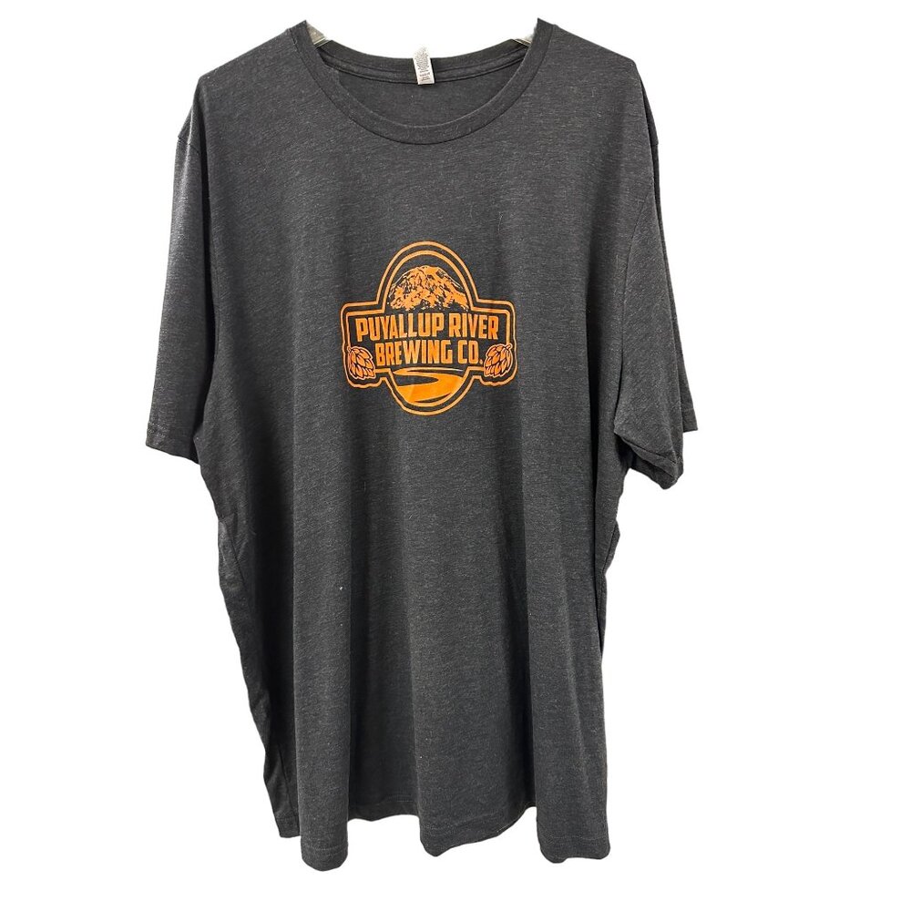 🍒 2/$20 🍒 Puyallup River Brewing Company Logo Tee sz XXXL